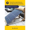 Prevención y seguridad en el montaje mecánico e hidráulico de instalaciones solares - UF0189 