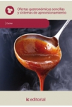 Ofertas gastronomicas sencillas y sistemas de aprovisionamiento - MF0259_2
