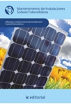 Mantenimiento de instalaciones solares fotovoltaicas - MF0837_2