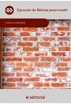 Ejecucion de fabricas para revestir - UF0303