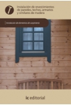 Instalacion de revestimientos de paredes, techos, armarios y similares de madera - UF0104
