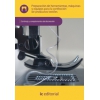Preparación de herramientas, máquinas y equipos para la confección de productos textiles - UF1037