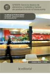 Servicio b&aacute;sico de alimentos y bebidas y tareas de postservicio en el restaurante