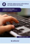 Aplicaciones inform&aacute;ticas de tratamiento de textos