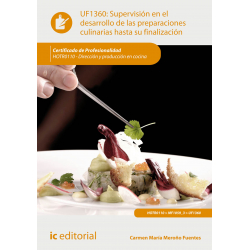 Supervisión en el desarrollo de las preparaciones culinarias hasta su finalización. HOTR0110