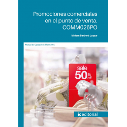 Promociones comerciales en el punto de venta. COMM026PO