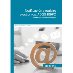 Notificación y registro electrónico. ADGG109PO