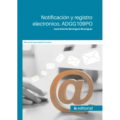 Notificación y registro electrónico. ADGG109PO