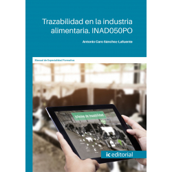 Trazabilidad en la industria alimentaria. INAD050PO