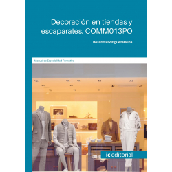 Decoración en tiendas y escaparates. COMM013PO