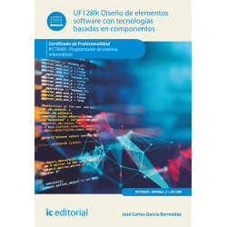 Diseño de elementos software con tecnologías basadas en componentes UF1289 (2ª Ed.)