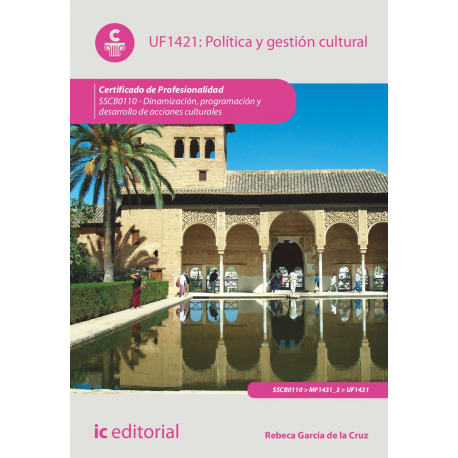 Política y gestión cultural UF1421