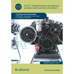 Mantenimiento de sistemas auxiliares del motor de ciclo diésel. UF1217