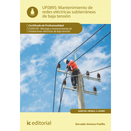 Mantenimiento de redes eléctricas subterráneas de baja tensión. ELEE0109 