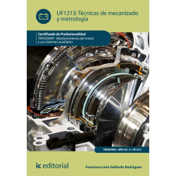 Técnicas de mecanizado y metrología UF1213