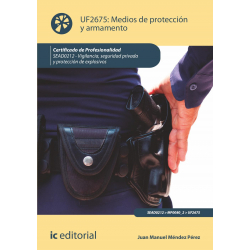 Medios de protección y armamento. UF2675