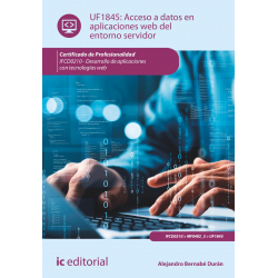 Acceso a datos en aplicaciones web del entorno servidor. UF1845