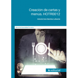 Creación de cartas y menús. HOTR0012