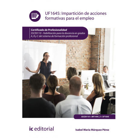 Impartición de acciones formativas para el empleo UF1645