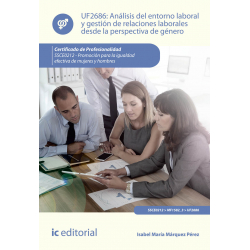 Análisis del entorno laboral y gestión de relaciones laborales desde la perspectiva de género. UF2686
