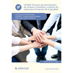 Procesos de participación de mujeres y hombres y creación de redes para el impulso de la igualdad. UF2685