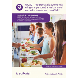Programas de autonomía e higiene personal, a realizar en el comedor escolar con un ACNEE. SSCE0112