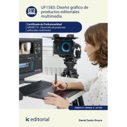 Diseño gráfico de productos editoriales multimedia UF1583