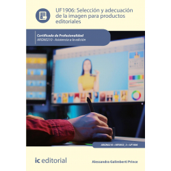 Selección y adecuación de la imagen para productos editoriales UF1906