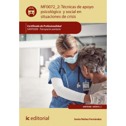Técnicas de apoyo psicológico y social en situaciones de crisis. MF0072_2