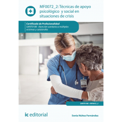 Técnicas de apoyo psicológico y social en situaciones de crisis. MF0072_2