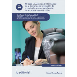 Atención e información de la demanda de prestación de servicios funerarios y realización de las operaciones de cobro MF2008_2 