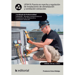 Puesta en marcha y regulación de instalaciones de climatización y ventilación-extracción UF0419