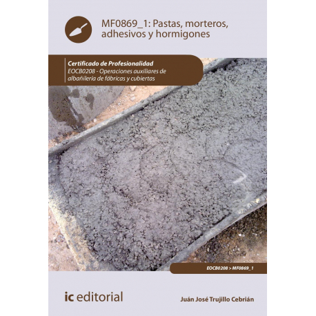 Pastas, morteros, adhesivos y hormigones MF0869_1