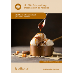 Elaboración y presentación de helados UF1098