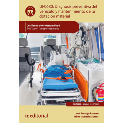 Diagnosis preventiva del vehículo y mantenimiento de su dotación material. SANT0208