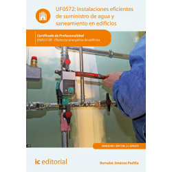 Instalaciones eficientes de suministro de agua y saneamiento en edificios. ENAC0108 