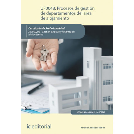 Procesos de gestión de departamentos del área de alojamiento UF0048