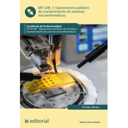 Operaciones auxiliares de mantenimiento de sistemas microinformáticos. MF1208_1
