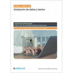 COM_A_3001_02. Grabación de datos y textos