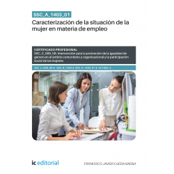 SSC_A_1403_01. Caracterización de la situación de la mujer en materia de empleo