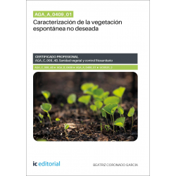 AGA_A_0409_01. Caracterización de la vegetación espontánea no deseada