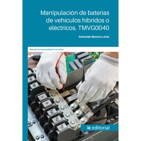 Manipulación de baterías de vehículos híbridos o eléctricos. TMVG0040