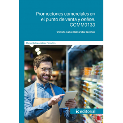 Promociones comerciales en el punto de venta y online. COMM0133