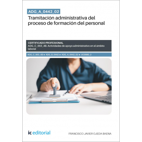 ADG_A_0442_02. Tramitación administrativa del proceso de formación del personal