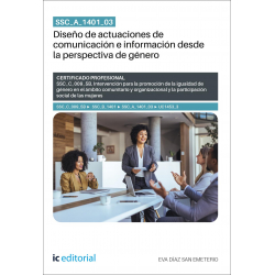SSC_A_1401_03. Diseño de actuaciones de comunicación e información desde la perspectiva de género