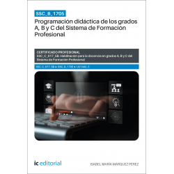 SSC_B_1705. Programación didáctica de los grados A, B y C del Sistema de Formación Profesional