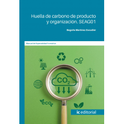 Huella de carbono de producto y organización. SEAG01
