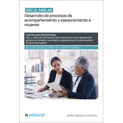 SSC_A_1405_05. Desarrollo de procesos de acompañamiento y asesoramiento a mujeres