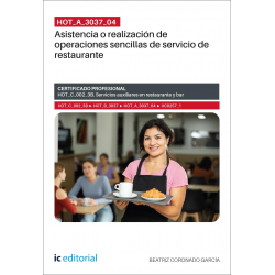 HOT_A_3037_04. Asistencia o realización de operaciones sencillas de servicio de restaurante
