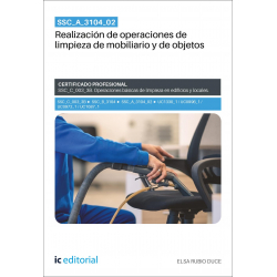 SSC_A_3104_02. Realización de operaciones de limpieza de mobiliario y de objetos